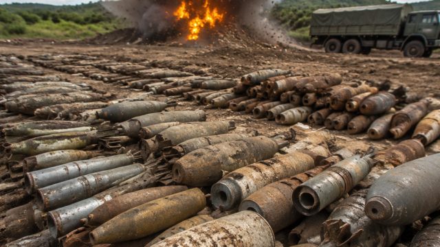 Historic Munitions Destroyed at Krivolak Military Range