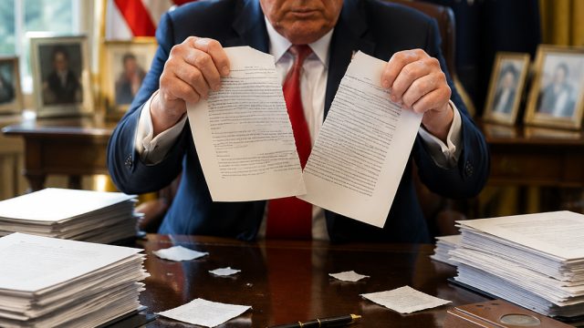 Trump's Cancellation of Housing Bill Signing Signals Political Turbulence