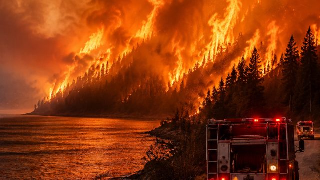 Uncontrolled Wildfire Threatens Labrador West Amid Urgent Response Efforts