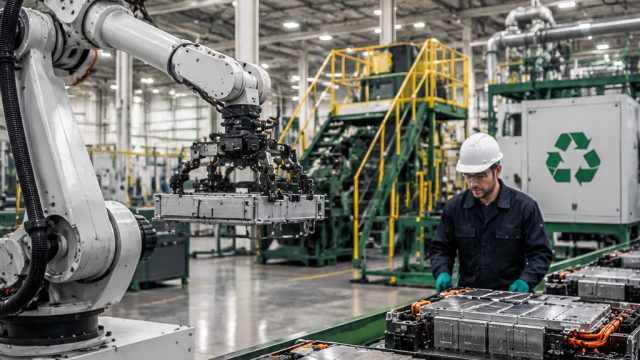 Groundbreaking EV Battery Recycling Facility Launches in Canada
