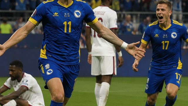 Bosnia-Herzegovina Triumphs Over Qatar with Stunning 3-1 Victory